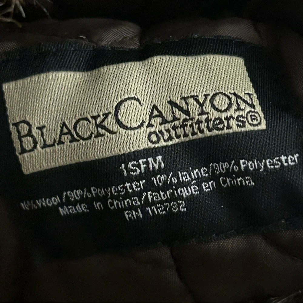 Black Canyon Outfitters Hat Womens OSFA Pink Plaid Mall Cyber Goth‎ Emo Faux Fur